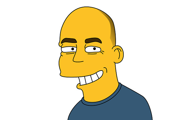 Don's Portrait As A Simpson Character