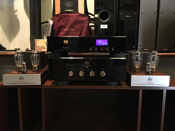 Audio Note M6 Line And Kassai Monoblocks