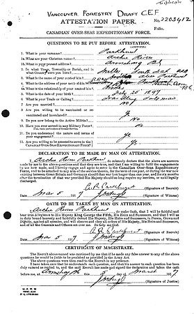 Archie Rivers Parkhurst - Front