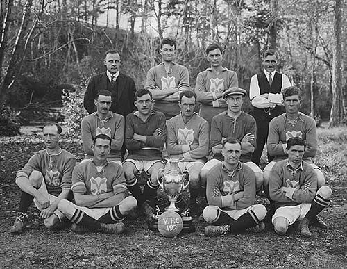 1921 Vernon Football Club - Robertson Cup Champions