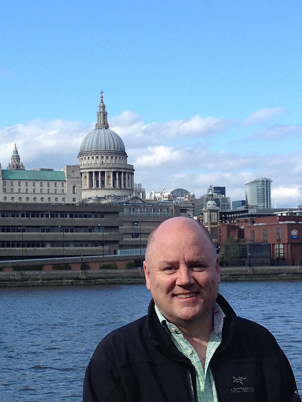 Self - St. Paul's Cathedral In Background