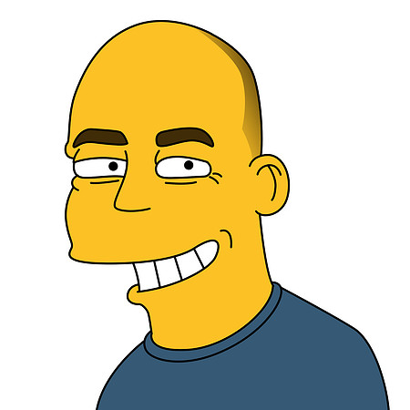 Don's Portrait As A Simpson Character-Square