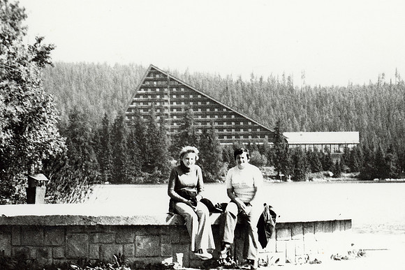 Alena And Majka Forgac In Tatras Mountains