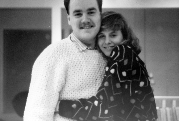 Don & Kath In West Van 1987