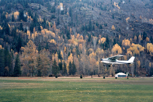 Taking Off From Salmo Golfport