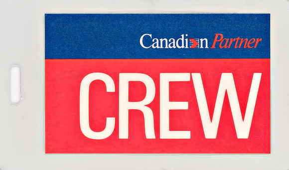 Canadian Partner Crew Baggage Tag