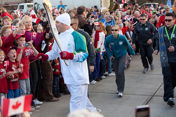 Olympic-Flame-Comes-To-Cloverdale-0933