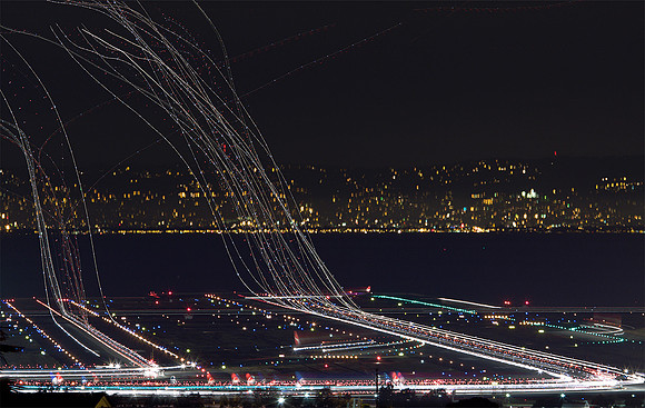 Airport Long Exposure